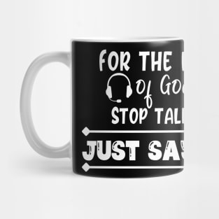 Funny Dispatcher Gift for 911 Police Dispatch Mug